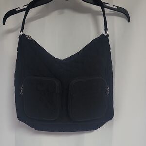 Black Quilted Shoulder Bag